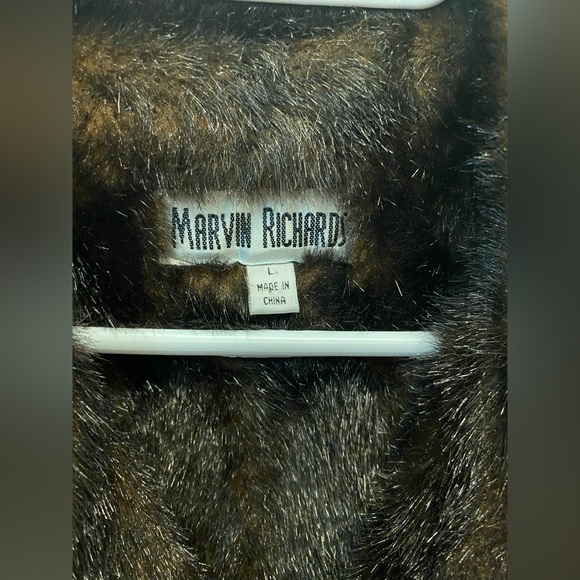 Vintage Marvin Richard’s faux fur jean jacket - Picture 5 of 8